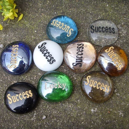 Glass Jewelry Logo words picture beads pendants charm